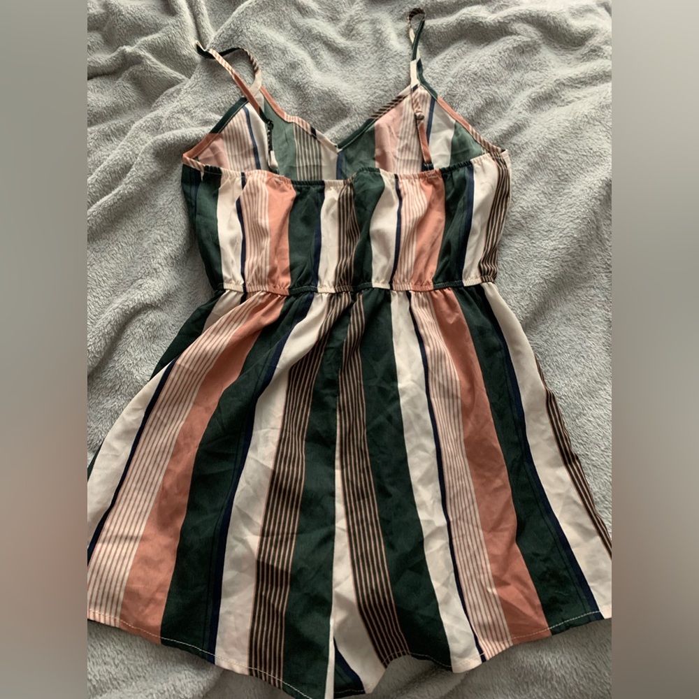 ••Striped Romper•• - Picture 2 of 3